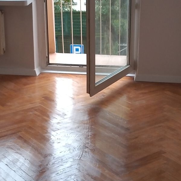 Parkiet po renowacji